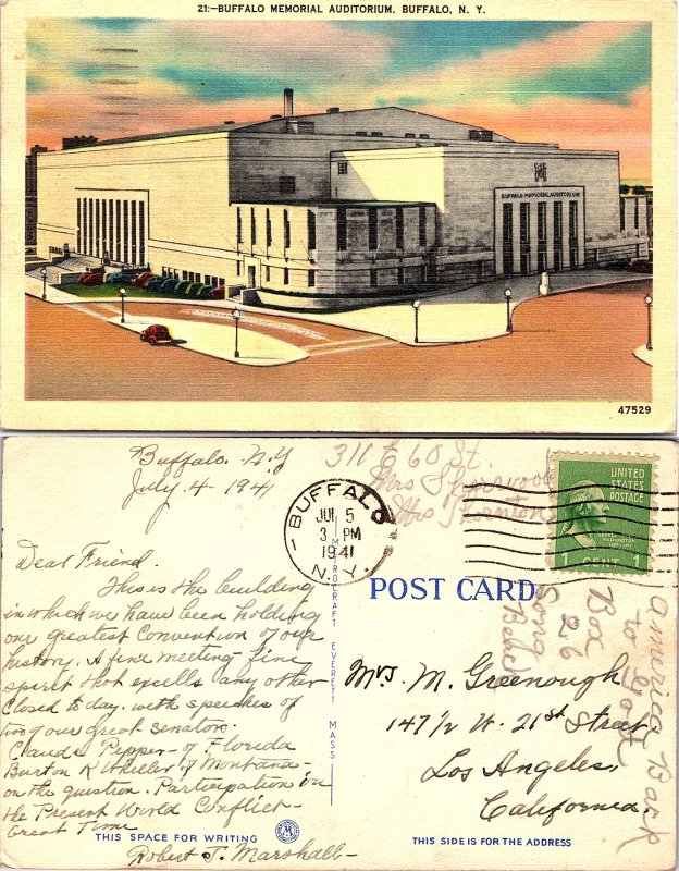 Buffalo Memorial Auditorium, Buffalo, New York