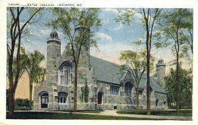 Chapel, Bates College in Lewiston, Maine