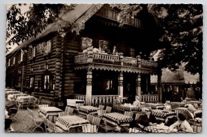 Berlin Wannsee Blockhaus Nikolskoe Real Photo Postcard Q26