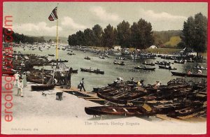 ai0164 -  GREAT BRITAIN - VINTAGE POSTCARD - The Thames, Henley Regatta