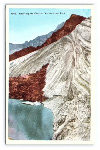 Grasshopper Glacier Yellowstone National Park Wyoming Postcard
