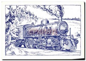 Postcard Modern Railway Train Locomotive Gr 740 FS