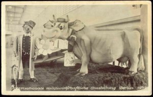 germany, BERLIN, Int. Milchwirtschaftliche Ausstellung, Dairy Expo (1937) RPPC 1