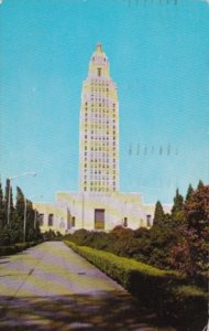 Lousiana Baton Rouge State Capitol Building 1957