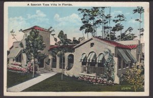 A Spanish Type Villa in Florida - WB