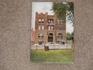 Grand Army Hall, Wilkesbarre, Pa., Early 1900`s, vintage card used