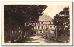 Old Postcard Alsace St Odile Entree Kloster St Odilien Eingang Elsass