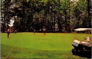 International Golf Course at the Tides Inn Irvington VA c1965 Vtg Postcard S61