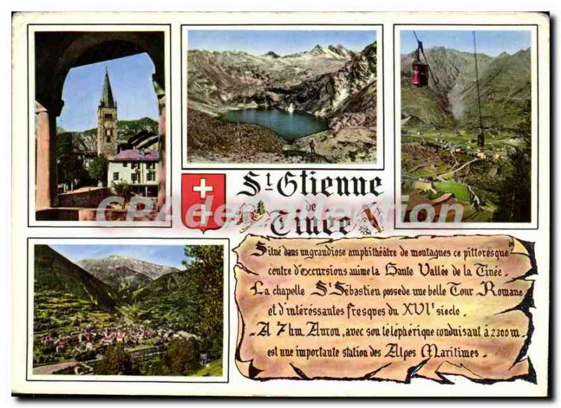 Postcard Modern Landscapes of France Saint Etienne de Tinee Alpes Maritimes