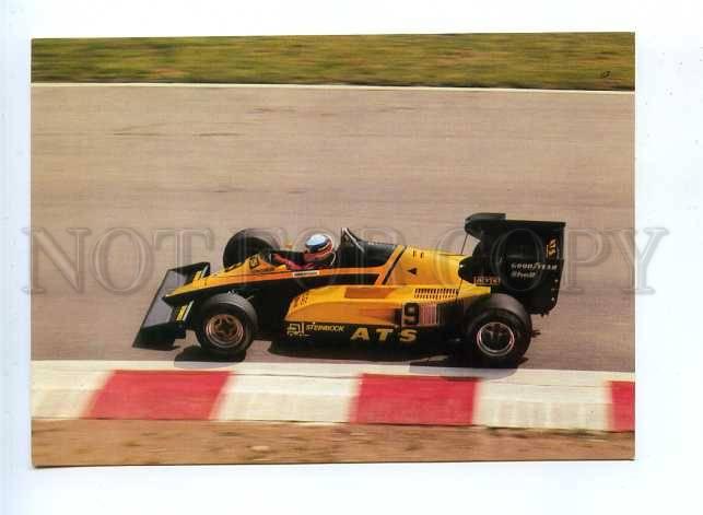 179587 SPORT CARS Manfred Winkelhock old photo postcard