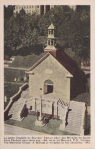 Canada Ste Anne de Beaupre The Memorial Chapel