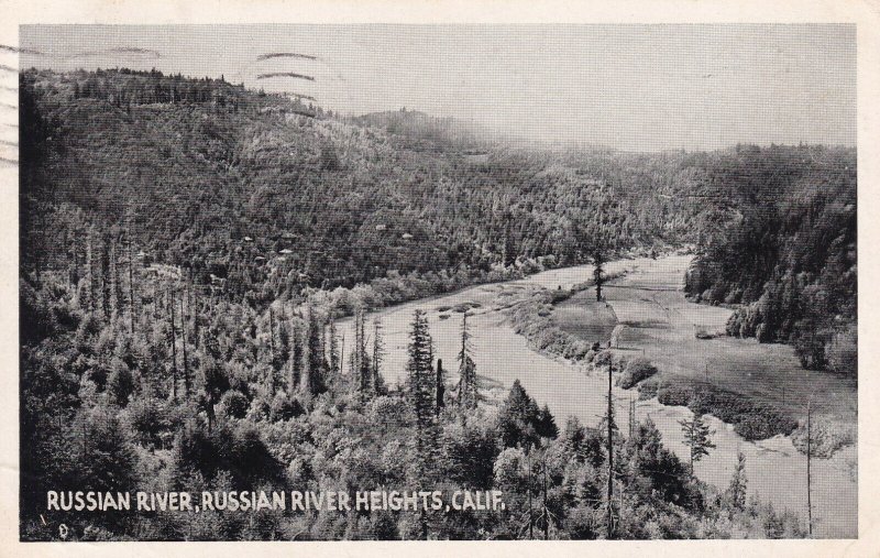 RUSSIAN RIVER HEIGHTS, California, PU-1925; Russian River