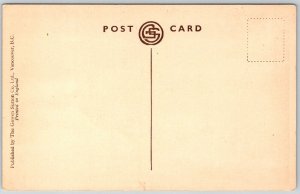 Alberta Canada 1930s Postcard Banff Springs Hotel And Golf Course