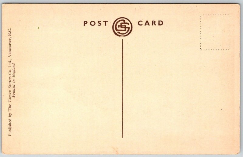 Alberta Canada 1930s Postcard Banff Springs Hotel And Golf Course