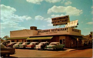 Postcard Holleman's Restaurant in Miami, Florida~4173