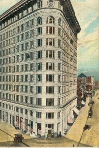 USA Indianapolis Indiana Knights of Pythias Building Vintage Postcard 07.71