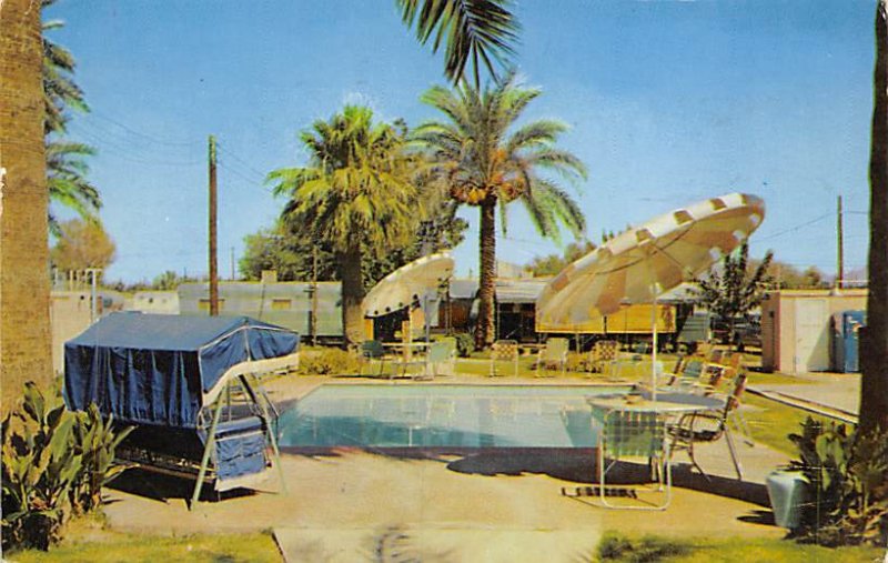 Palm Trailer Park Phoenix, Arizona, USA 1960 