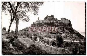 Old Postcard Eze Village north face