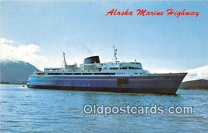 MV Malaspina, MV Taku, MV Matanuska Alaska Marine Highway Ship Unused 