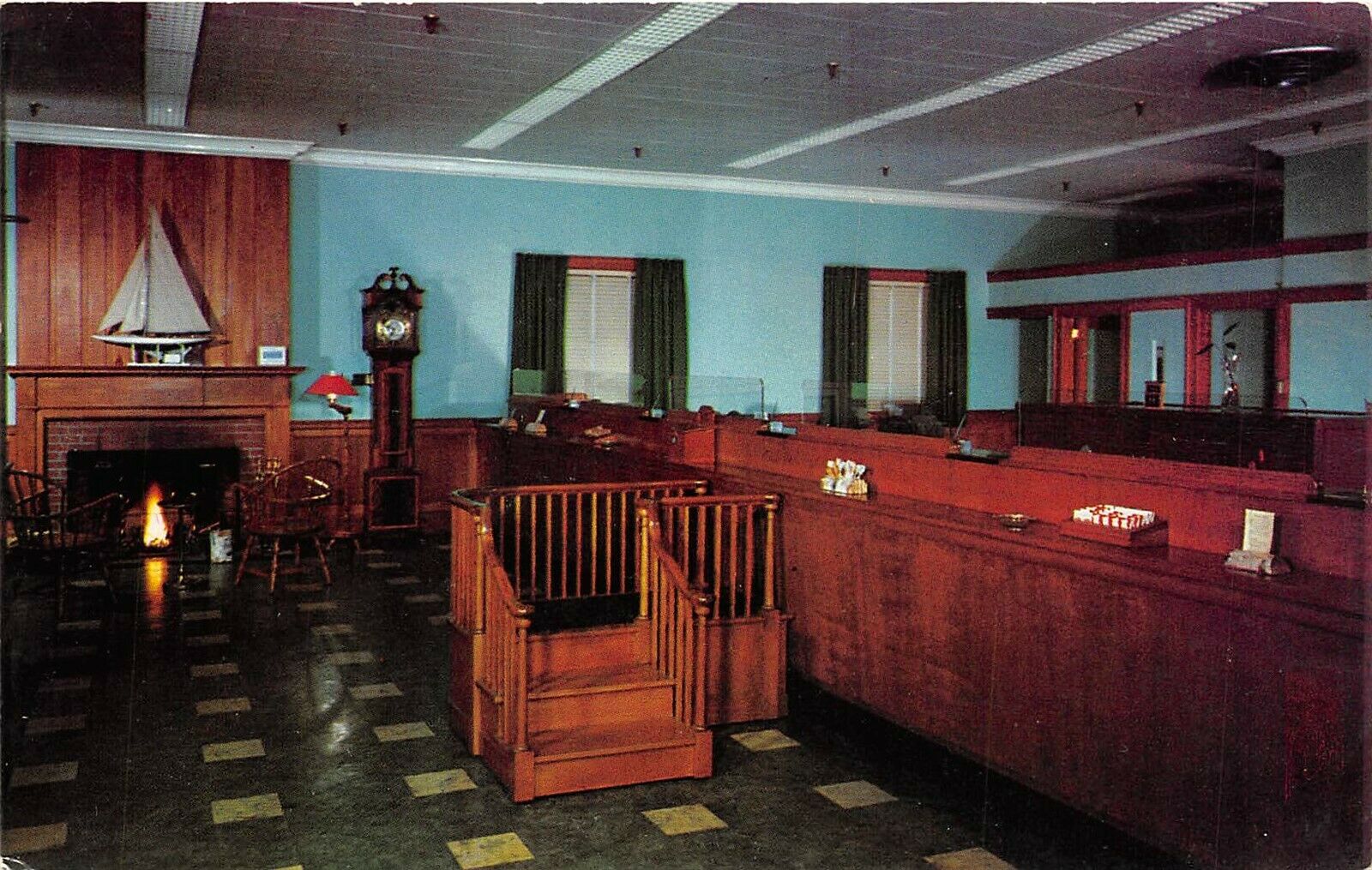 Old Orchard Beach Maine 1960s Postcard Branch Sacco Biddeford Savings