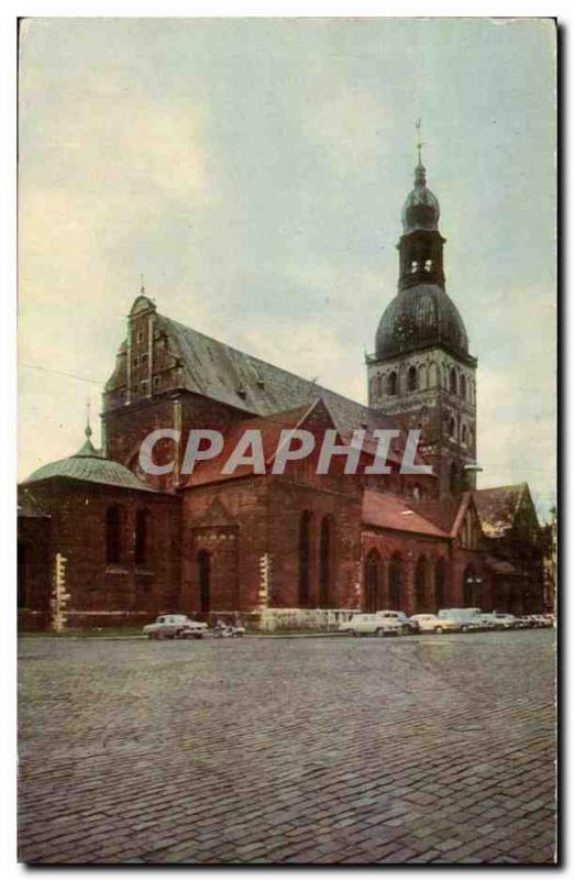 Lithuania Russia CCCP Russia Riga Dome cathedral Old Postcard