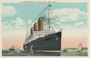 NEW YORK CITY , New York , 1910s ; Ocean Liner S.S. Berengaria