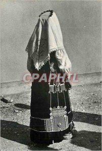 Postcard Modern Costume National Folklore Around Split