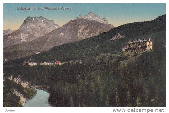 Schweizerhof Und Waldhaus Vulpera, Austria, 1900-1910s