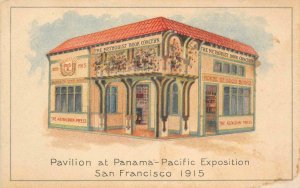 Pavilion Methodist Book Concern San Francisco 1915 PPIE Vintage Postcard