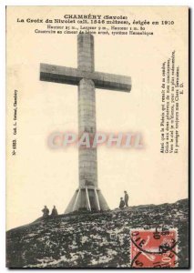 Old Postcard Chambery Savoie Cross Nivolet
