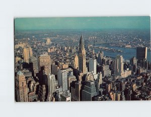 Postcard Looking Northeast From Empire State Building Observatory, New York