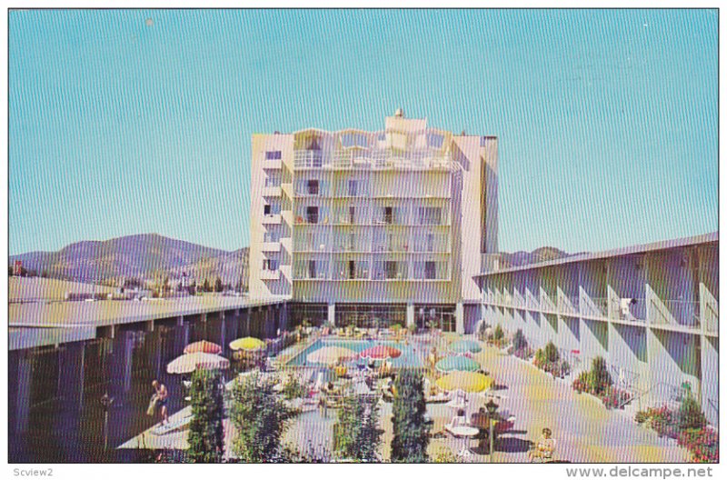 Swimming Pool,  Capri Motor Hotel,  Delowna,  B.C.,  Canada,  40-60s