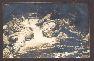 RPPC PITTSFORD VERMONT FURNACE BROOK VINTAGE CYKO REAL PHOTO POSTCARD