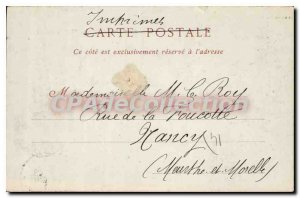 Postcard Old Bayeux instead of the castle