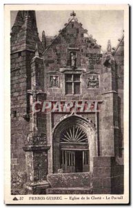 Old Postcard Perros Guirec Church of Clarity Portal