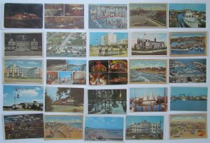 NEW JERSEY LOT of 138 ANTIQUE & VINTAGE POSTCARDS town views