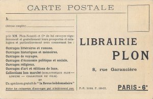 French journalist Philippe Barres who fought in World War I Library Plon Ad. 