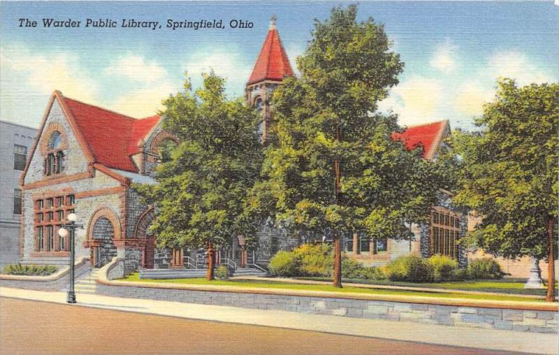 Ohio Springfield    The Warder Public Library