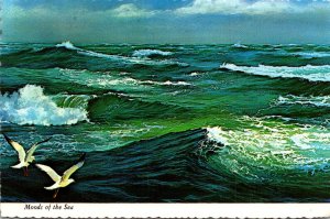 South Carolina Greetings From Myrtle Beach Moods Of The Sea By Denby 1976