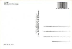 Gone With the Wind Movie Poster Postcard