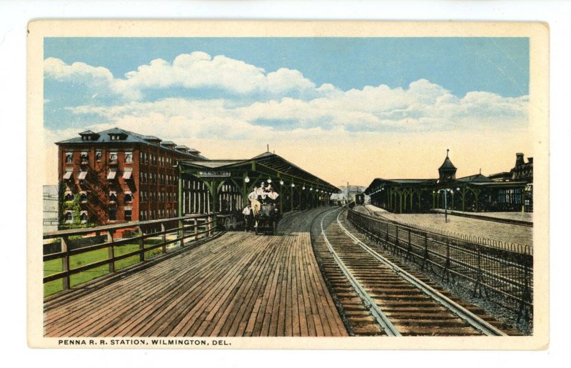 DE - Wilmington. Pennsylvania Railroad Station