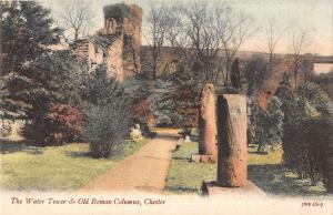 BR94016 the water tower and old roman columns chester uk