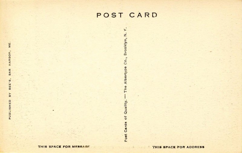 ME - Southwest Harbor. Sea Wall