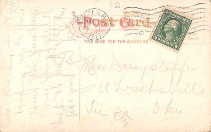 Lincoln Nebraska Capital Beach Amusment Park Vintage Postcard AA10168
