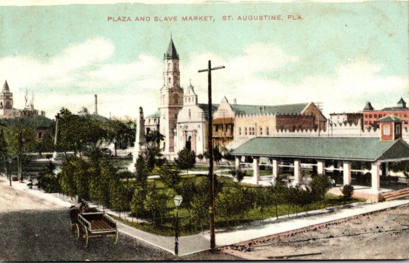 Florida St Augustine Plaza and Slave Market