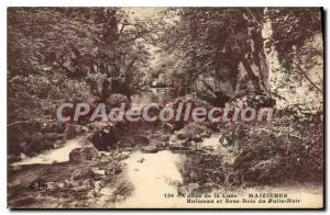 Old Postcard Stream And Sous Bois Du Puits Black Maizieres