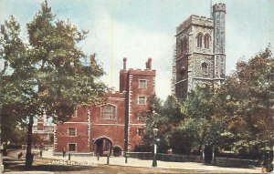 UK postcard England Lambeth palace 1905 