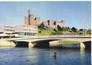 Scotland Postcard - Inverness Castle and Ness Bridge, Inverness-shire Ref TZ8794