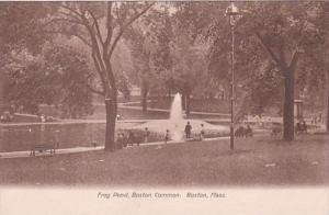 Massachusetts Boston Frog Pond Boston Common