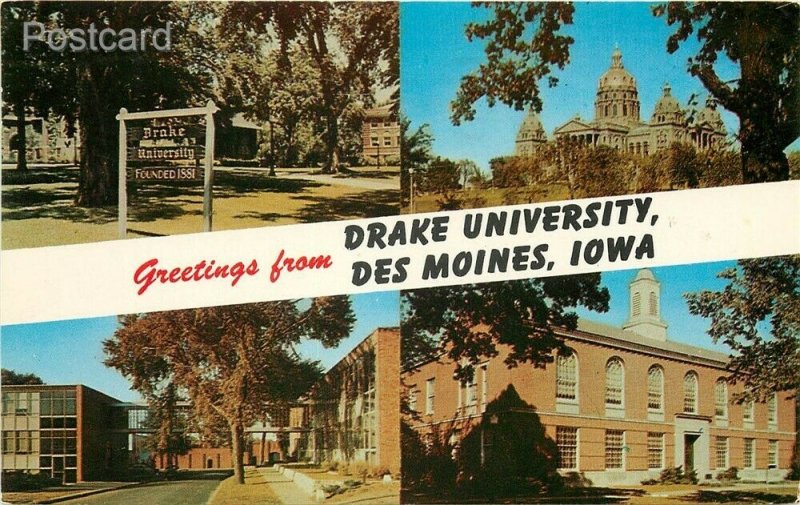 IA, Des Moines, Iowa, Drake University, Multi View, Dexter No. 17490-B